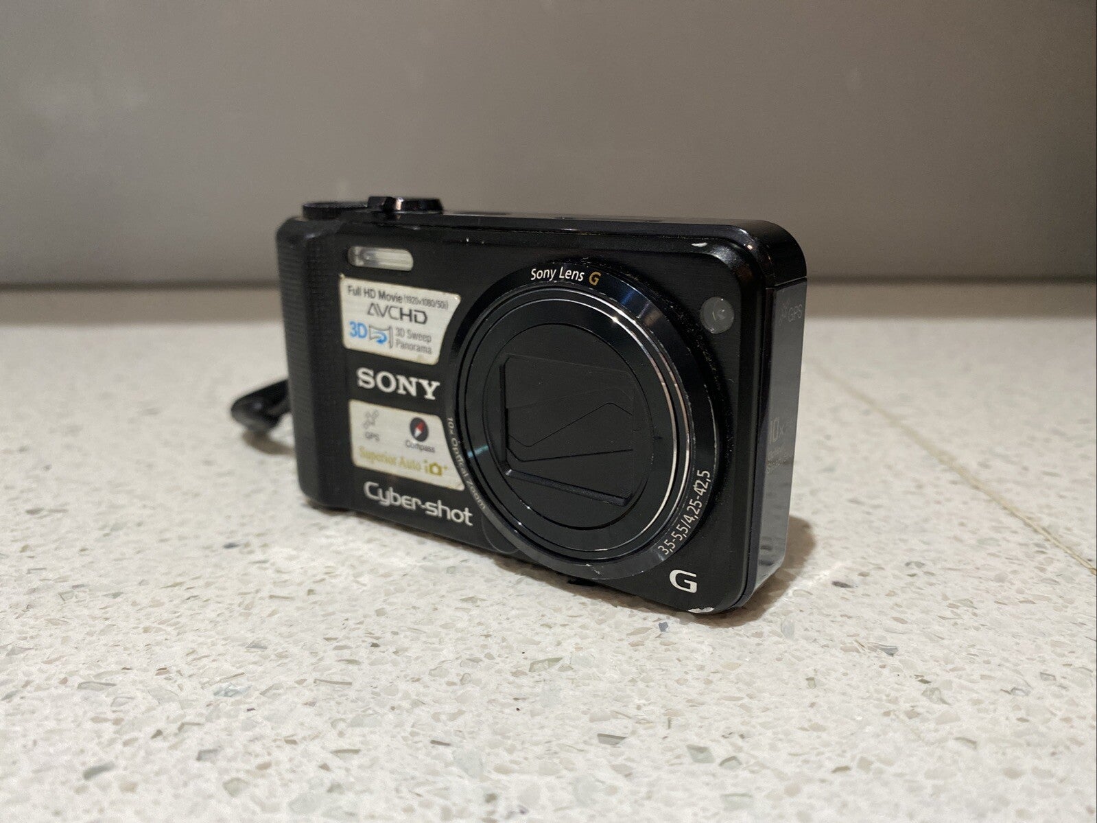 Sony Cybershot Dsc-hx7v Digital Camera 16.2mp Exmor R + Genuine
