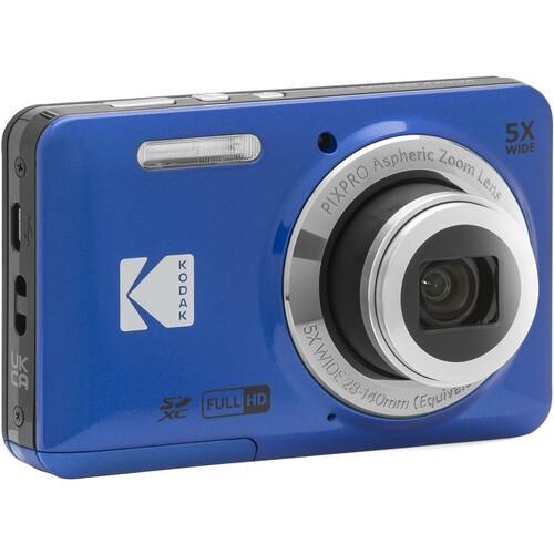 Kodak Fz55 Friendly Zoom Blue Compact Digital Camera