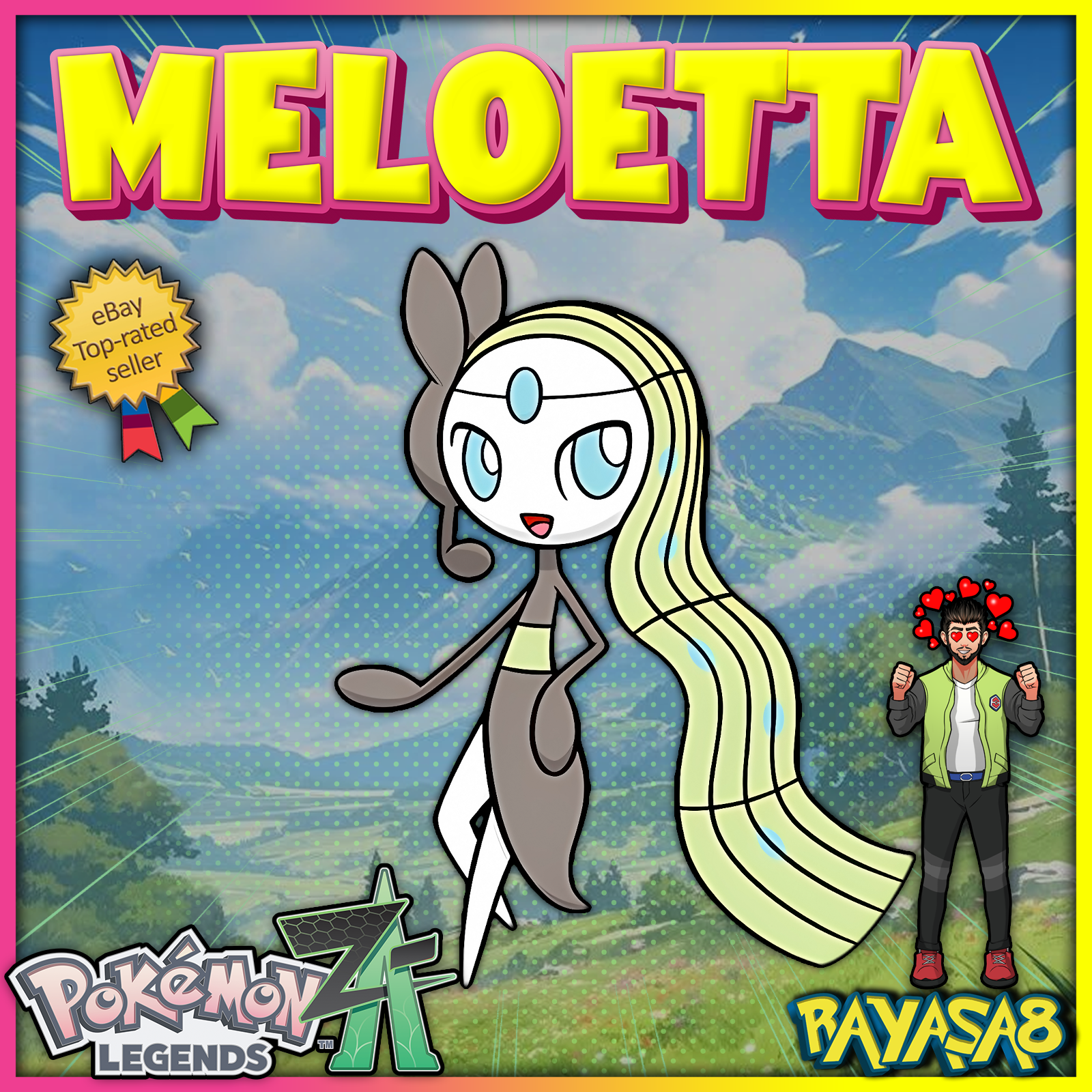 Meloetta Mythical Pokemon Legends Za Best Stats