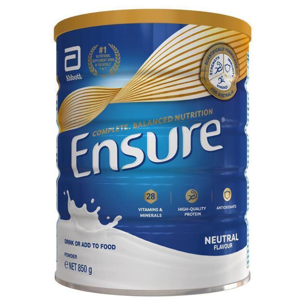 Ensure Powder Neutral - 850g Nutritional Supplement