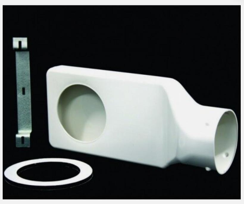 Fisher And Paykel Dryer Vent Diverter Assembly Kit Ad55-ad55au-ed55au