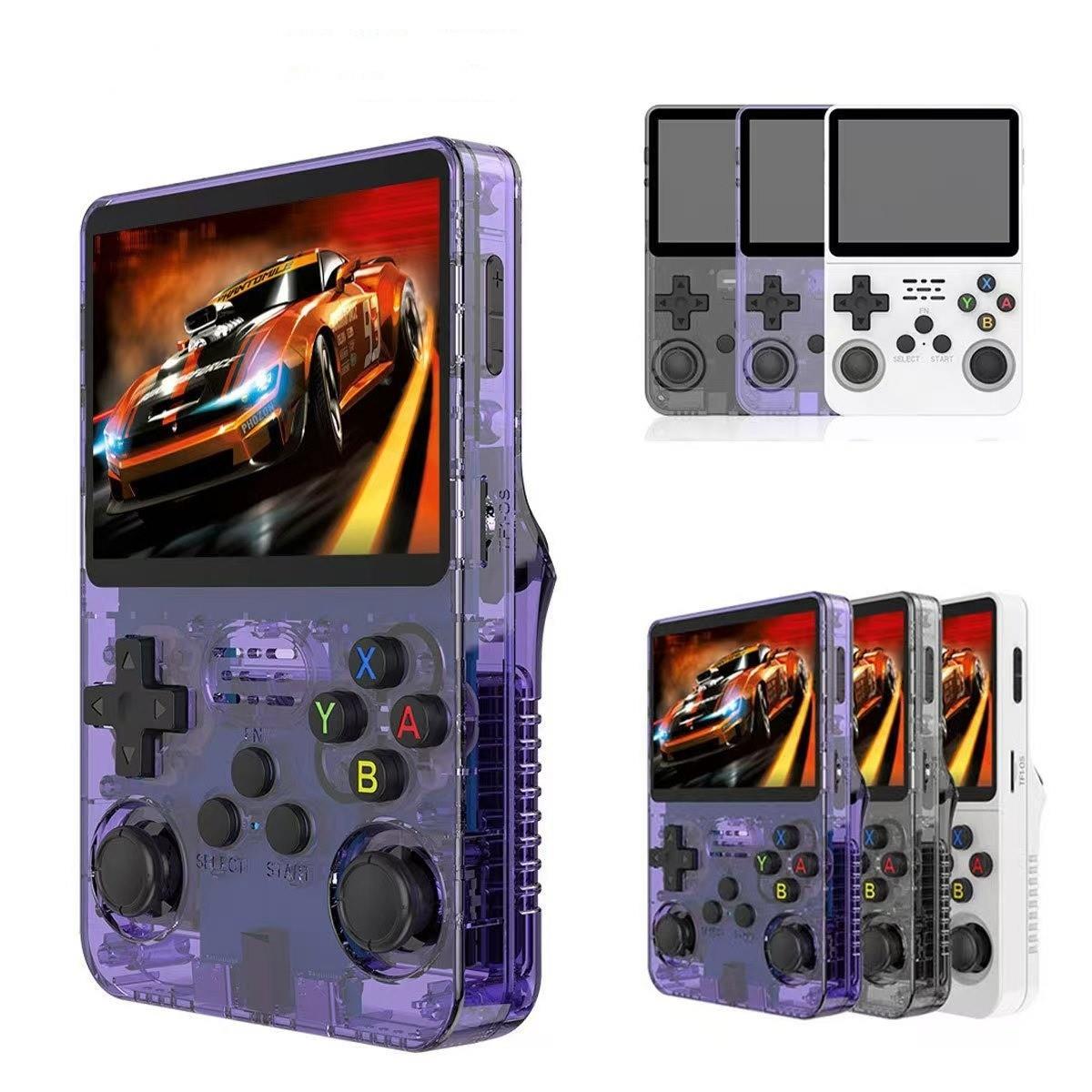 1pc 128gb Linux System Handheld R36s Retro Handheld Game Gaming Console