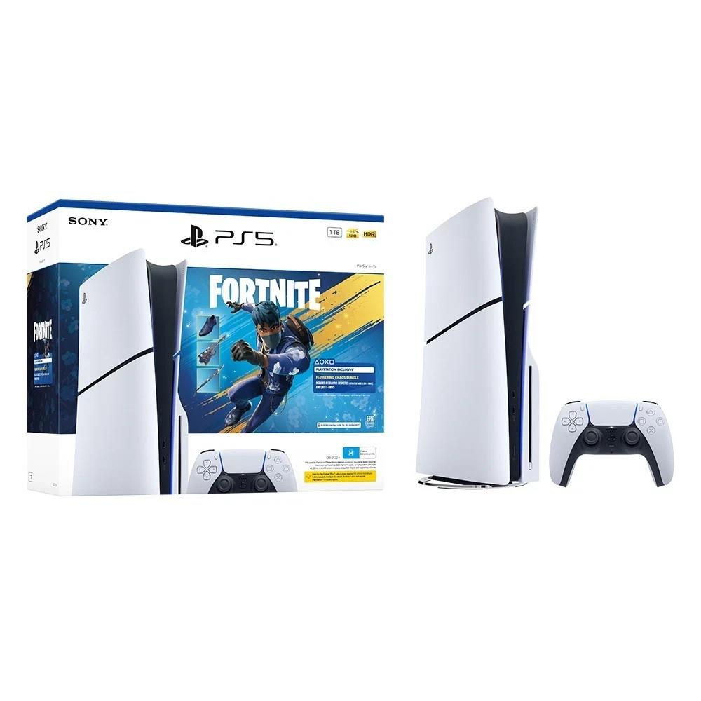 Playstation 5 Fortnite Flowering Chaos Bundle Ps5 Slim Disc Console Au Stock
