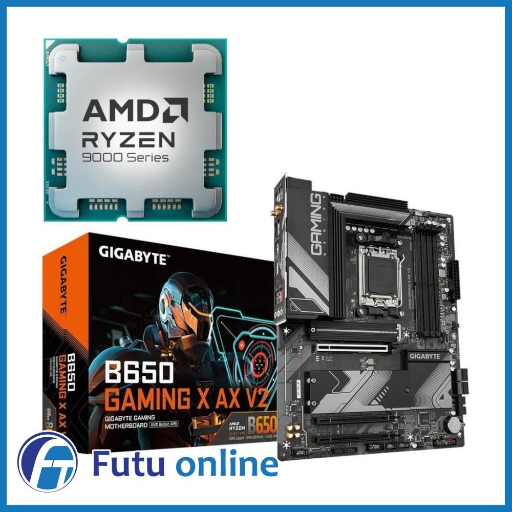 Amd Ryzen 7 9800x3d Cpu & Gigabyte B650 Gaming X Ax V2 Wifi 6e
