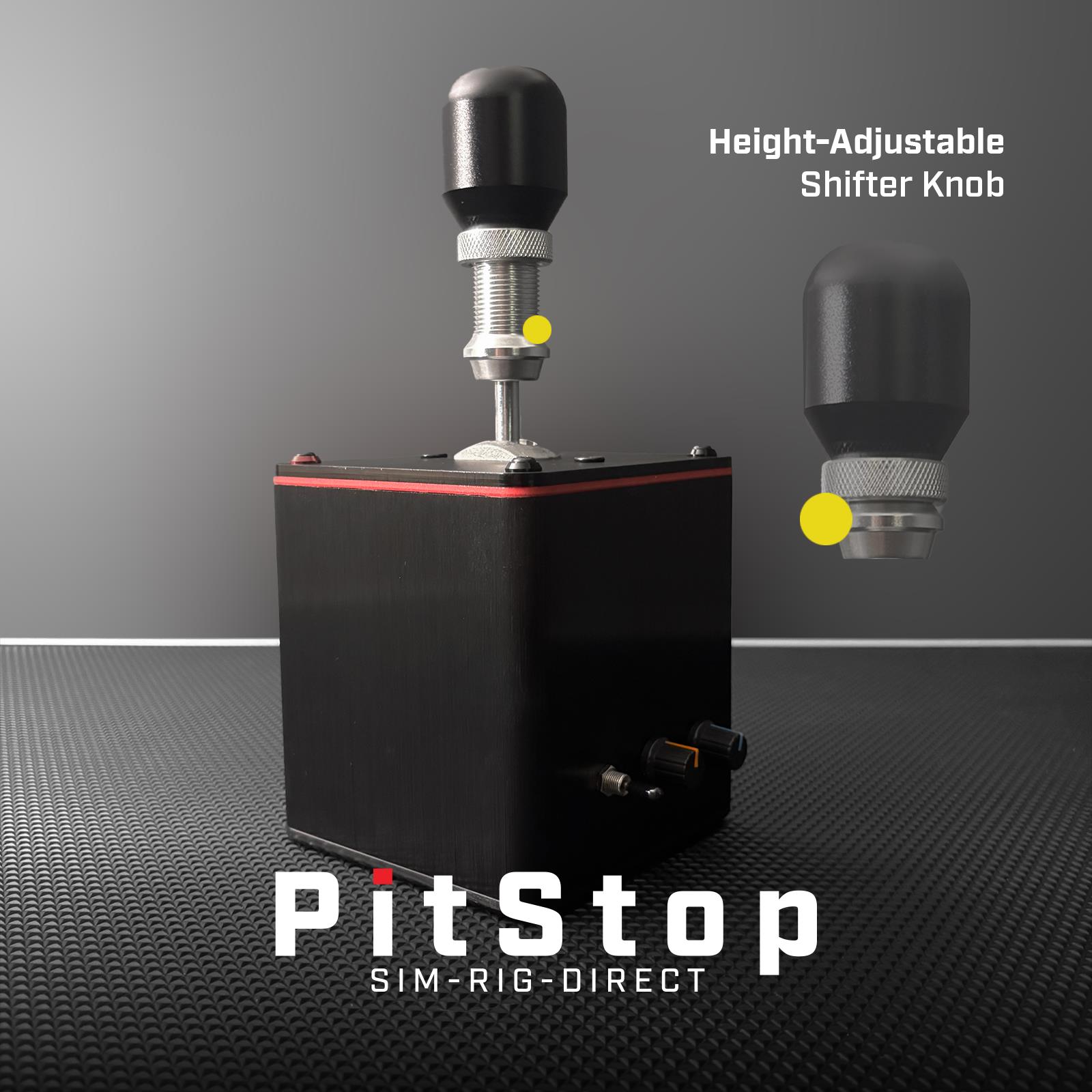 Sequential Shifter – Adjustable Height Sim Racing Hardware Gear Shifter