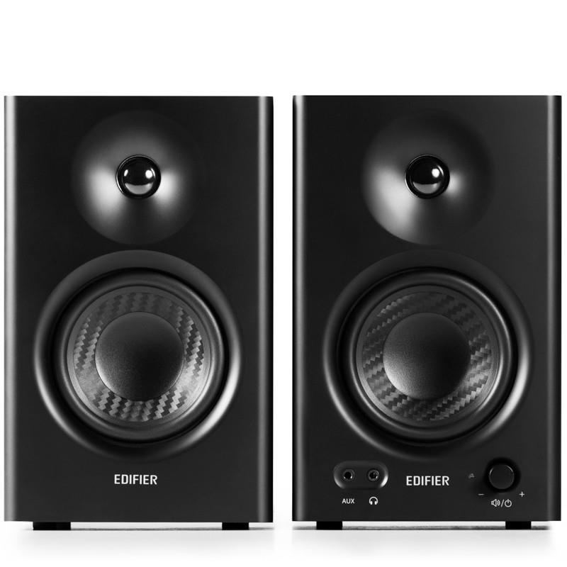 Edifier Mr4 Studio Monitor - Smooth Frequency, 1' Silk Dome Tweeter,
