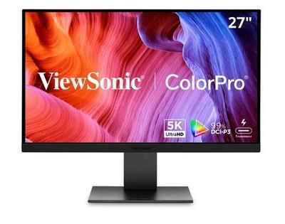 Viewsonic Vp2788-5k - 27' Colorpro 5k Mac-compatible Monitor With 100w Thunde...