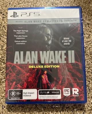 Alan Wake 2 Deluxe Edition Ps5 Includes Original Remastered Game