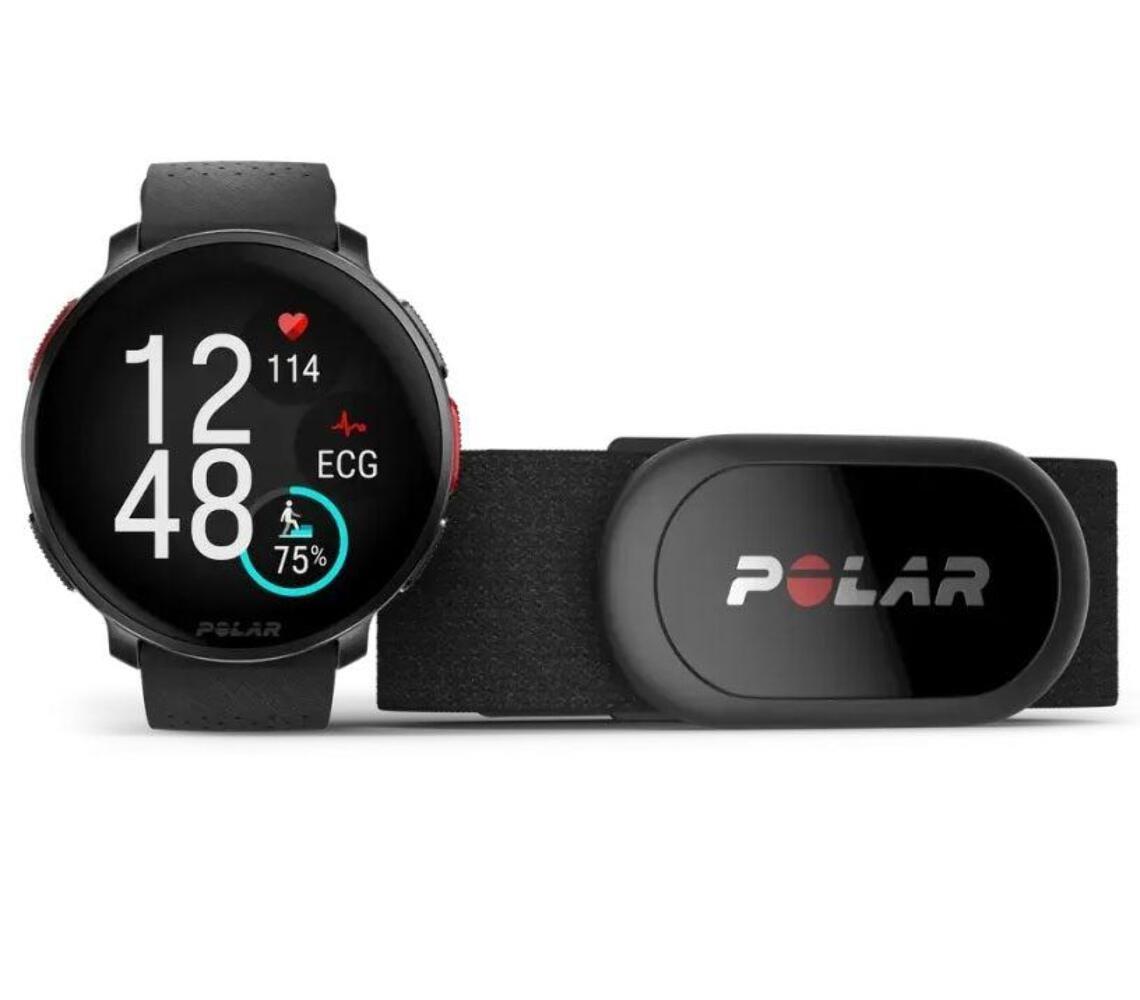 Polar Vantage V3 Premium Multisport Watch - Night Black + H10 Heart