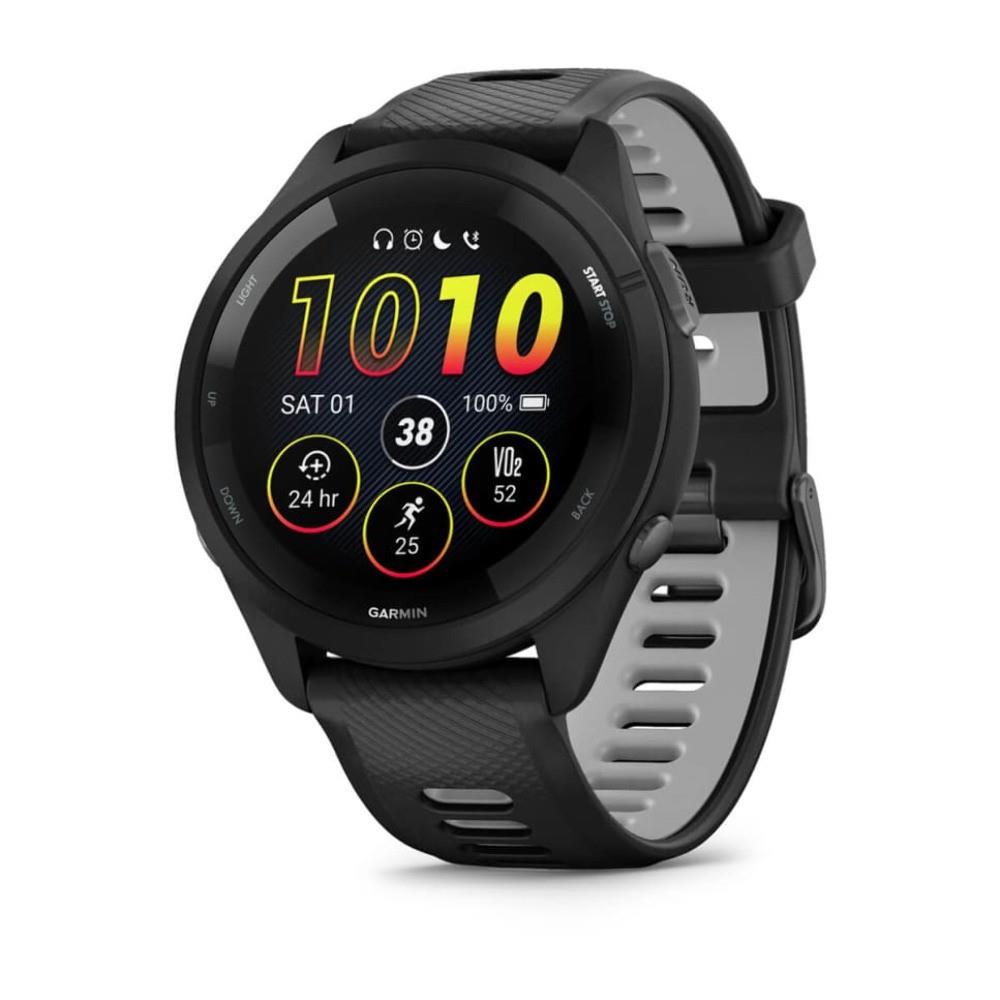 Garmin Forerunner 265 Sports Watch - Black/powder Gray Free Post Au