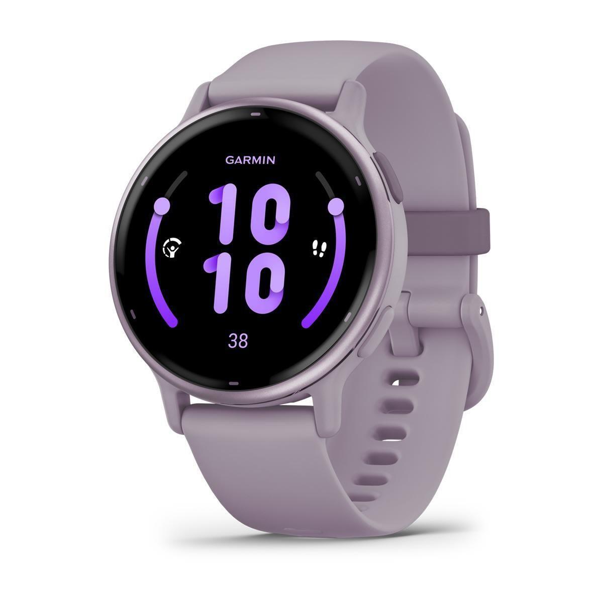 Garmin Vivoactive 5 - Metallic Orchid Aluminum Bezel W/orchid Case |