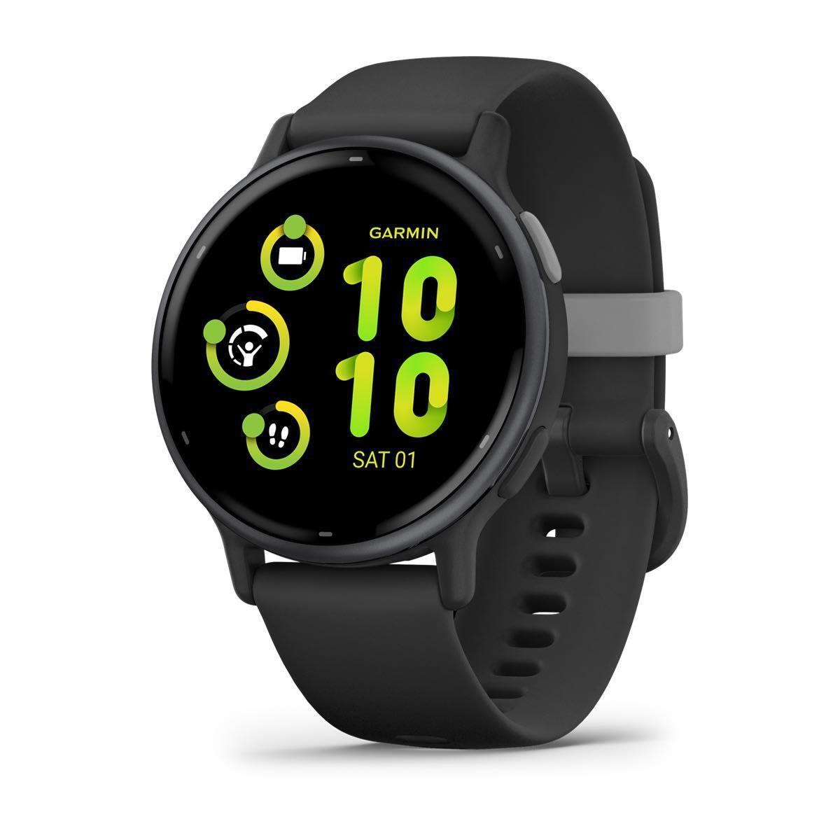 Garmin Vivoactive 5 - Slate Aluminum Bezel W/black Case |aust.stock