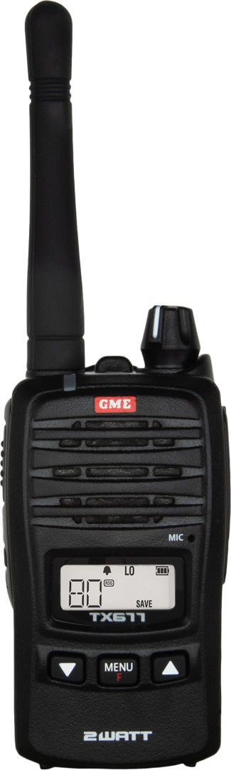 Gme Tx677 2w Uhf Cb Handheld Radio