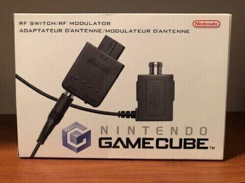 Nintendo Gamecube Rf Switch/rf Modulator Official Boxed