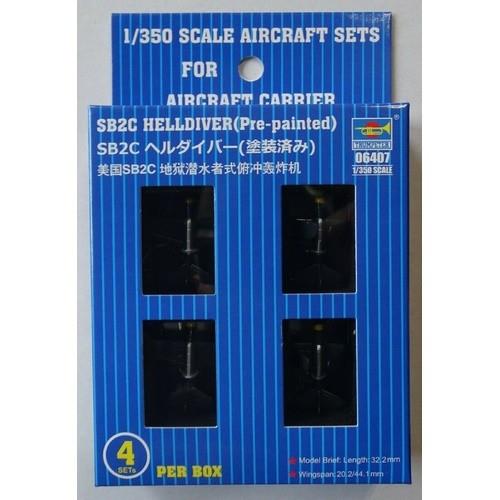Trumpeter 1/350 Sb2c Helldiver(pre-painted) Plastic Model Kit