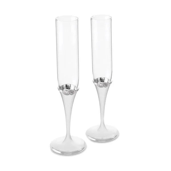 Wedgwood Vera Wang Infinity Flute Pair