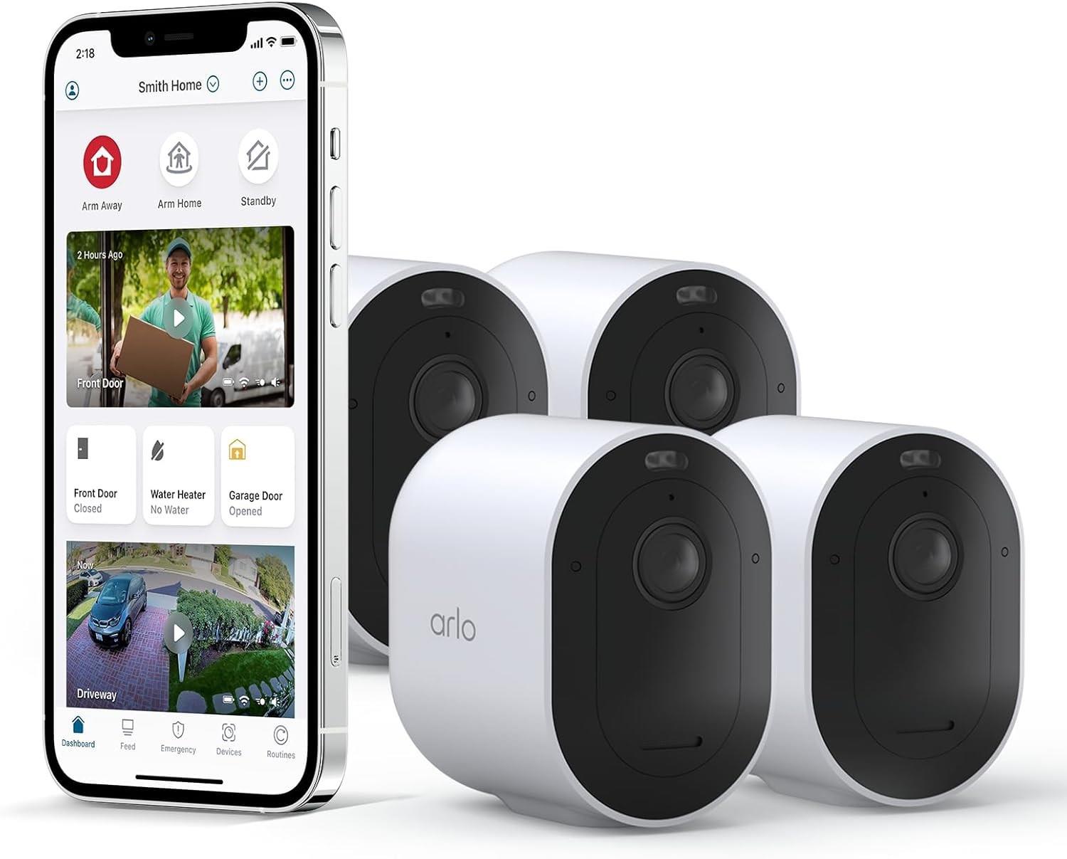 Arlo Pro 5 2k Wireless Spotlight Security Camera (brand New/sealed) 4