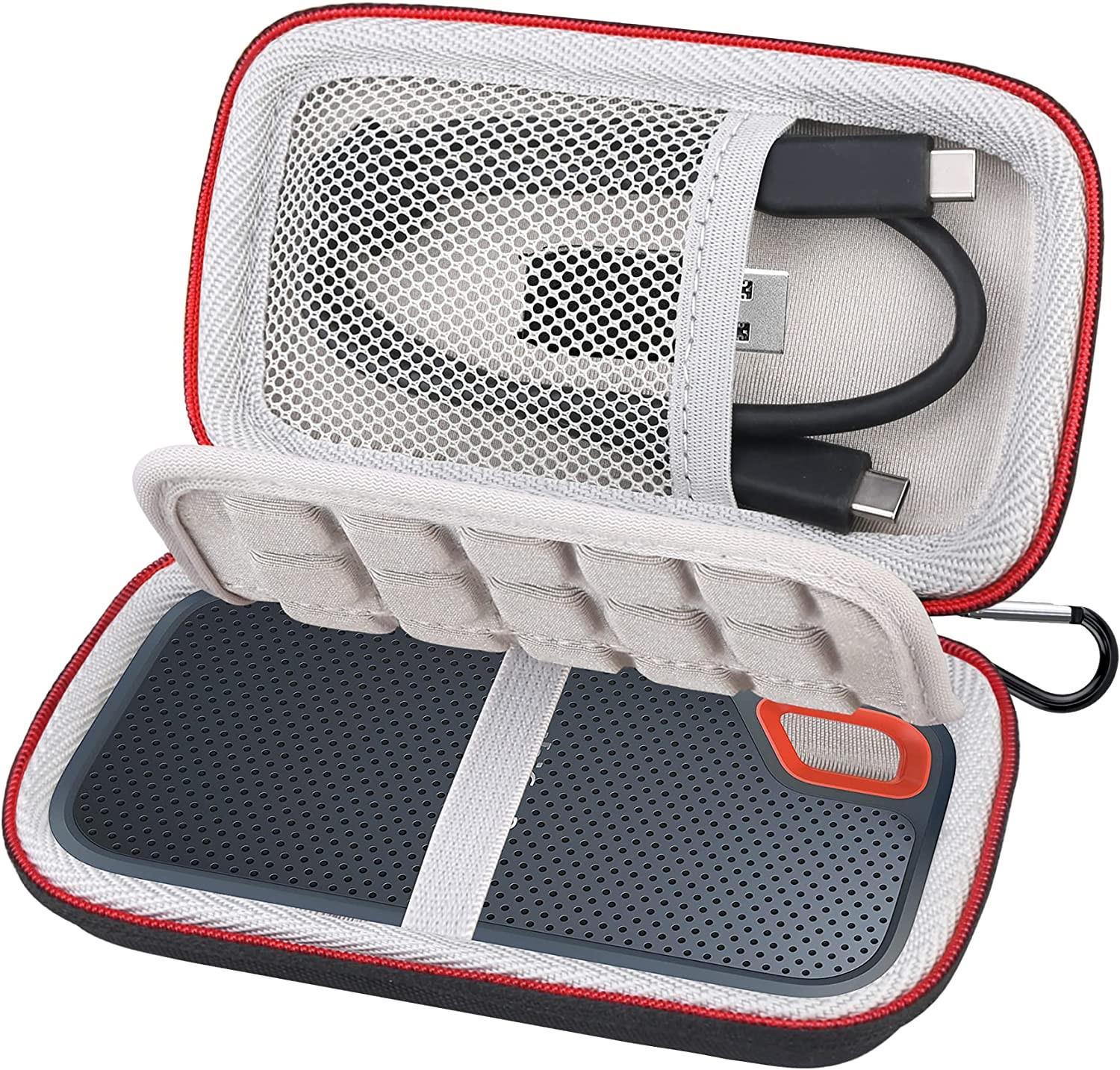 Lacdo Hard Carrying Case For Sandisk Extreme Portable External Ssd