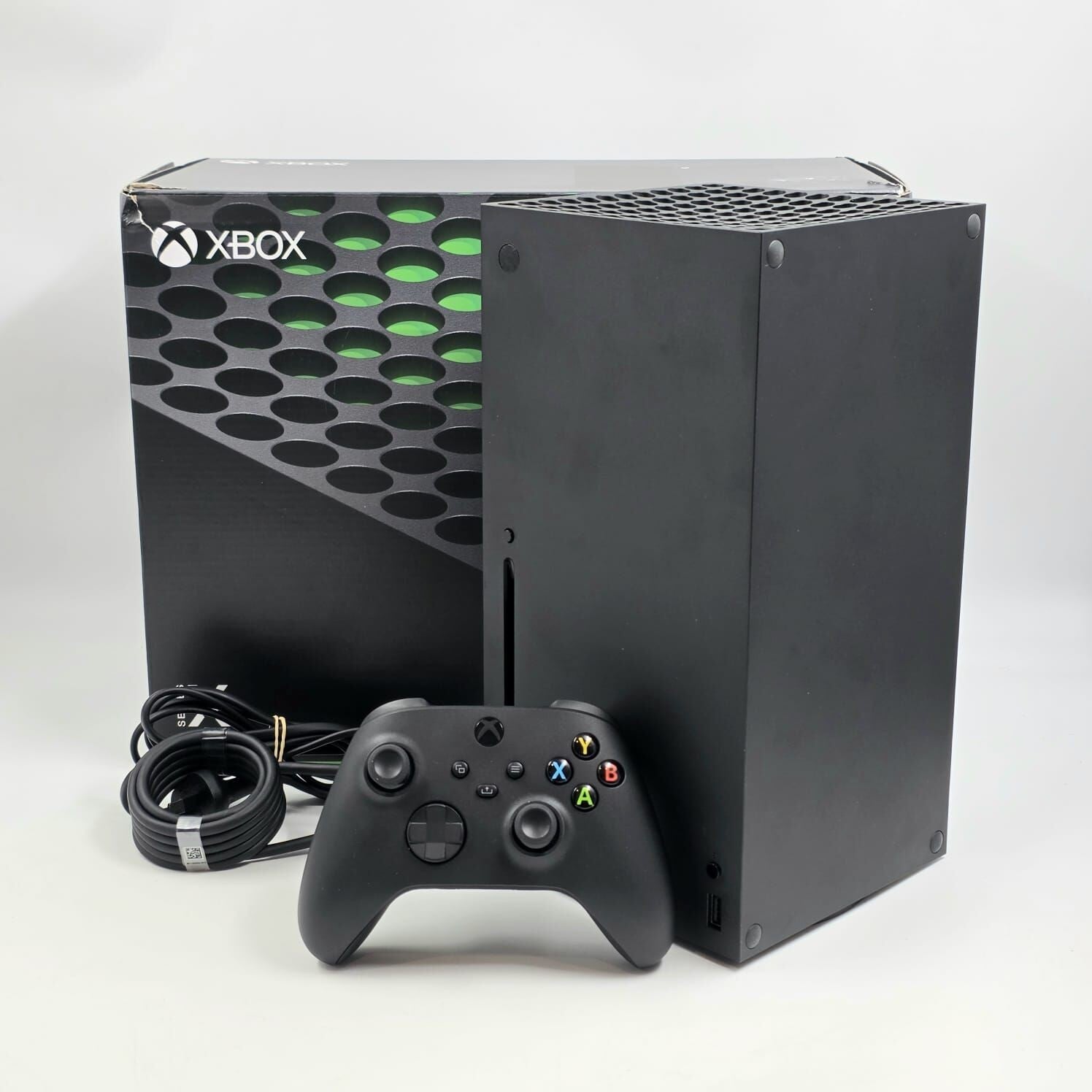 Microsoft Xbox Series X 1tb Console Matte Black 1882 With Controller