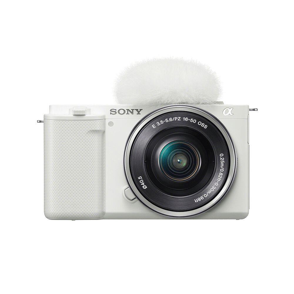 Sony Zve10lw (seconds^) Zv-e10 | Vlog Camera With 16-50mm Lens (white)