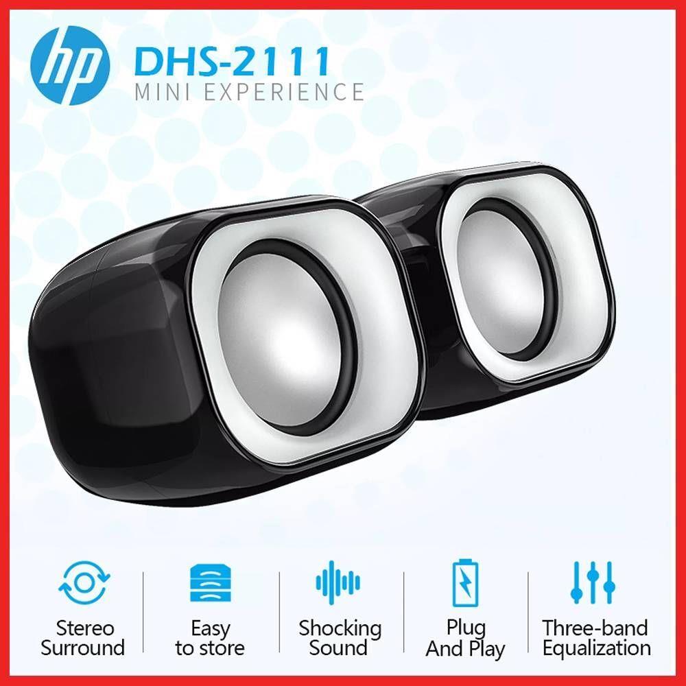 Hp Style Usb Desktop Stereo Multimedia Speaker Speakers For Pc