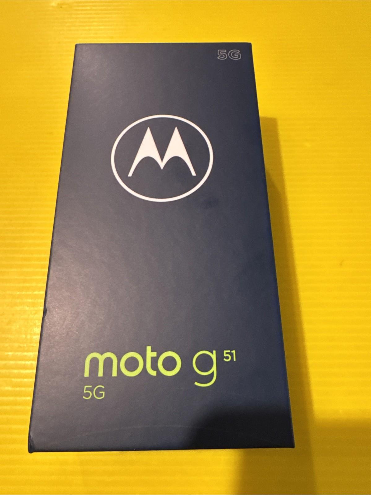 Motorola Moto G51 5g - 128gb - Indigo Blue (great Condition)