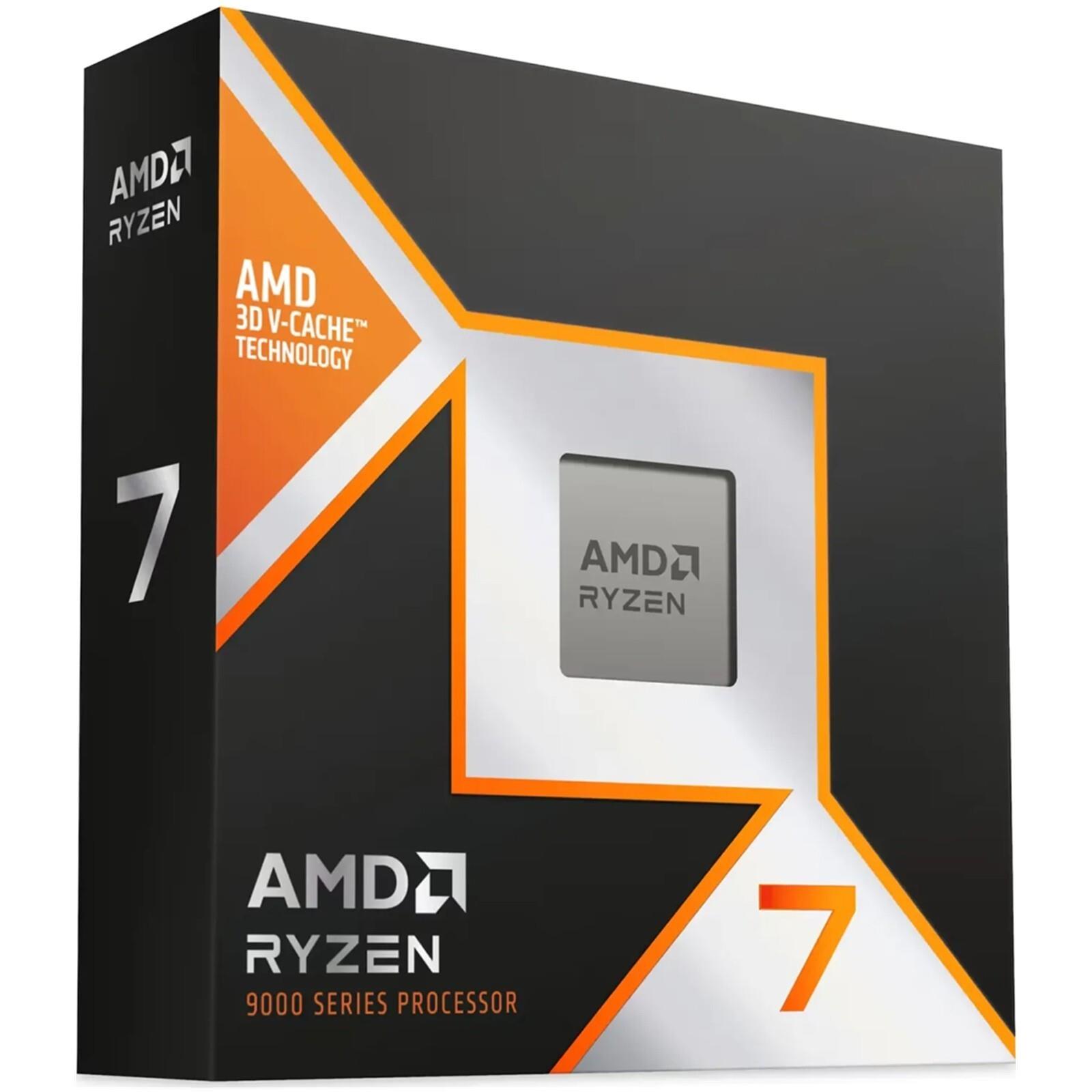 Amd 9800x3d Cpu Ryzen 7 8 Cores 16 Threads 5.2ghz Am5 Processor