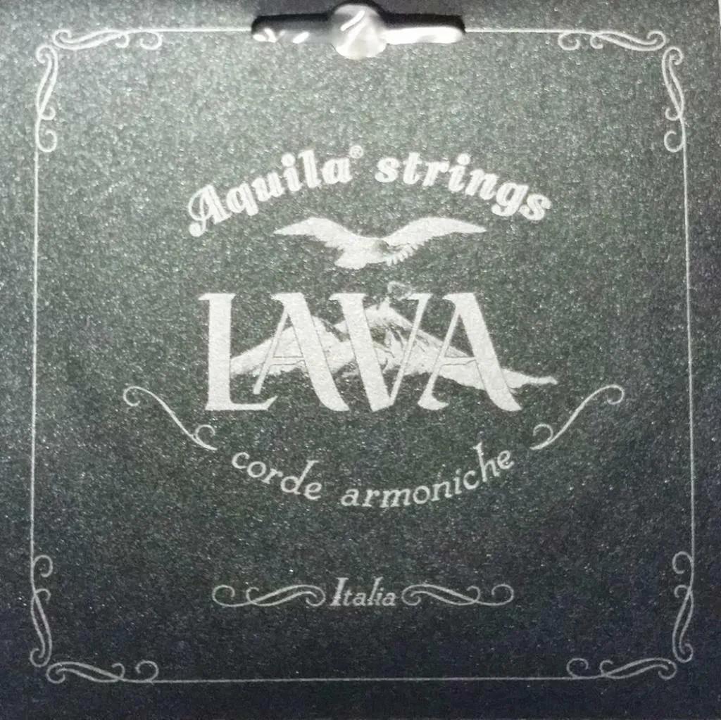 Aquila Lava Series Soprano Low Ukulele Strings Soprano Ukulele (wound