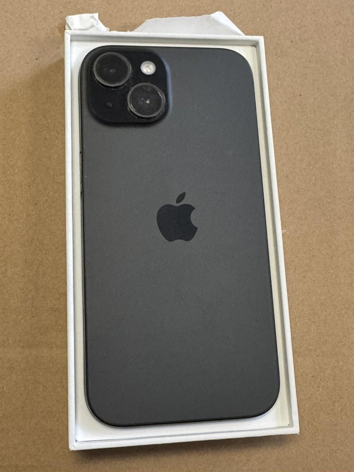 Apple Iphone 15 128 Black Used ( Au Stock) Unlocked