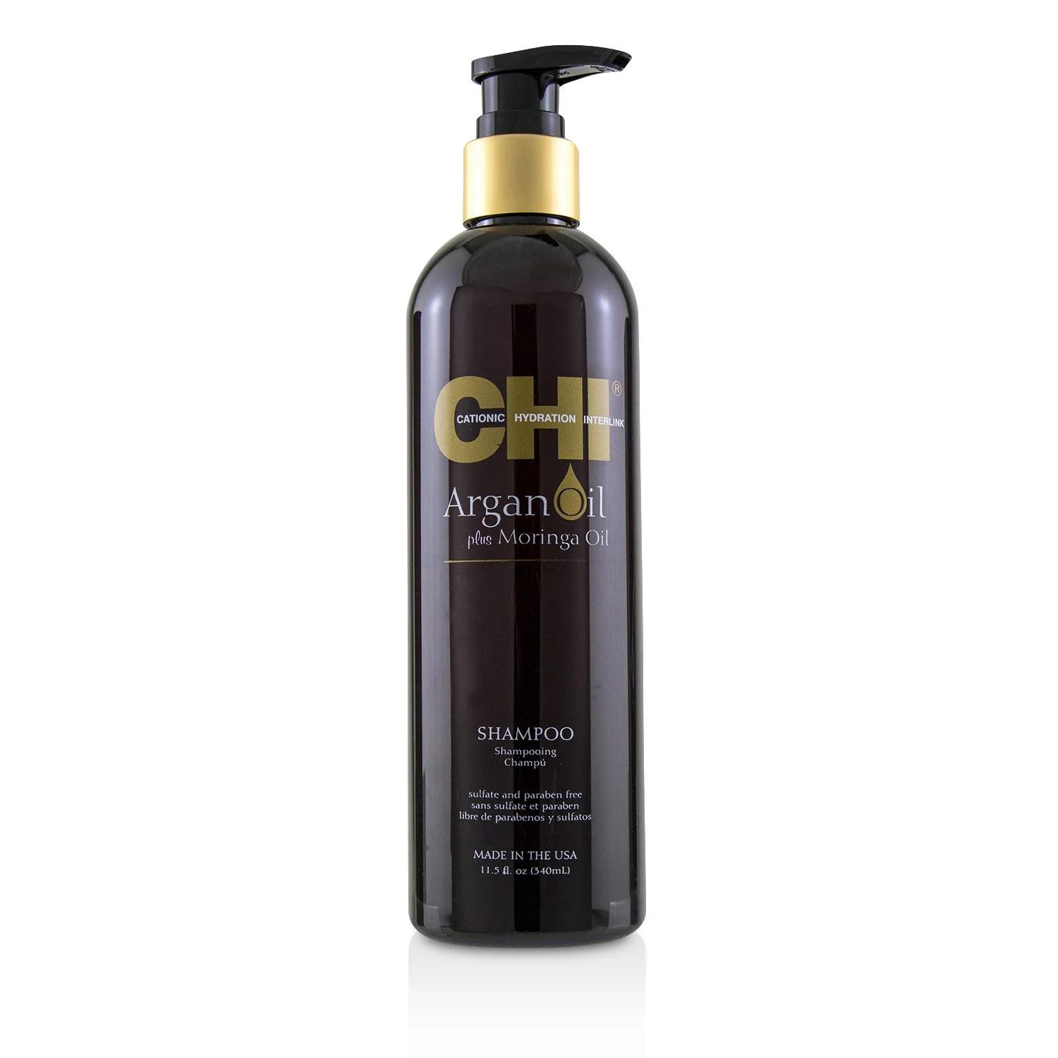 Chi Argan Oil Plus Moringa Oil Shampoo - Sulfate & Paraben Free