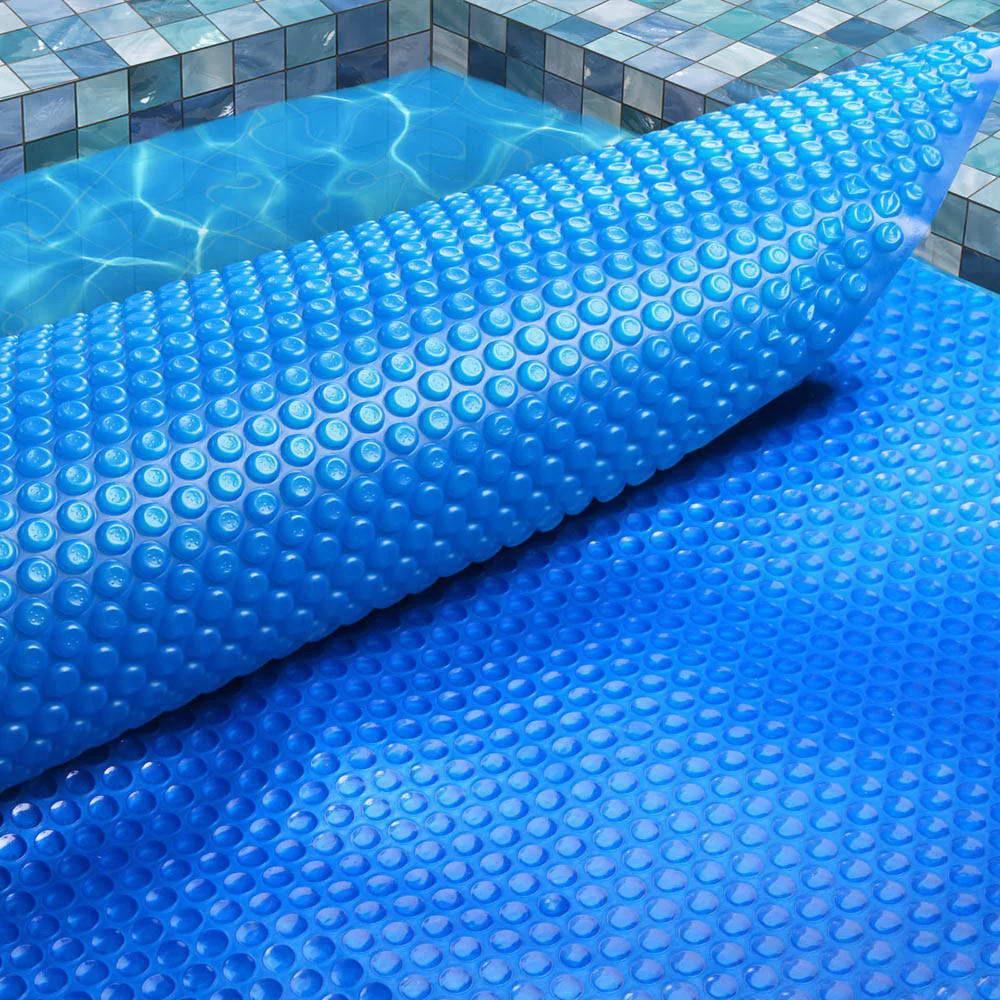 Aquabuddy Pool Cover 400 Micron Swimming Pool Solar Blanket Blue