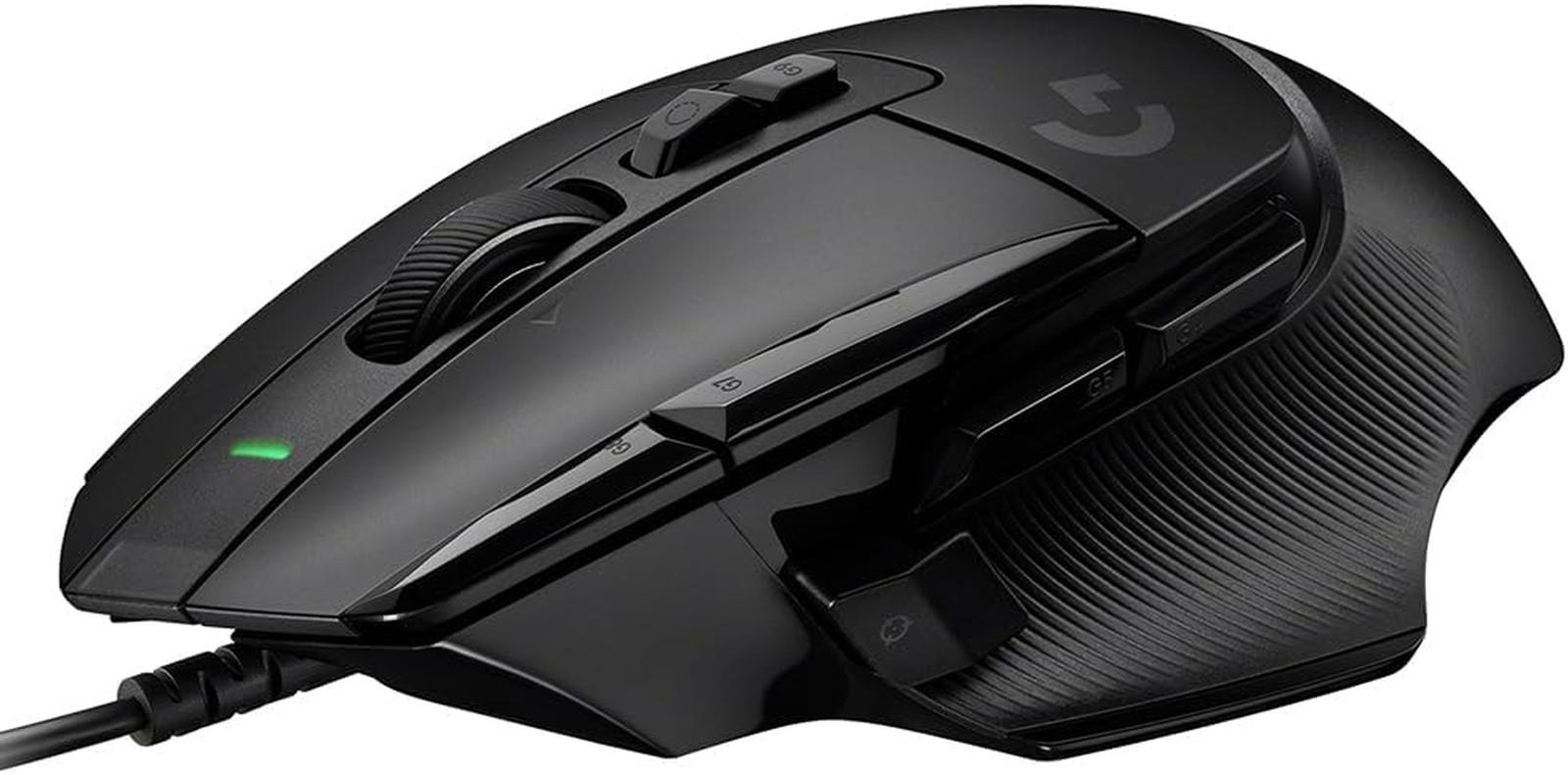 Logitech G502x Gaming Mouse, Black