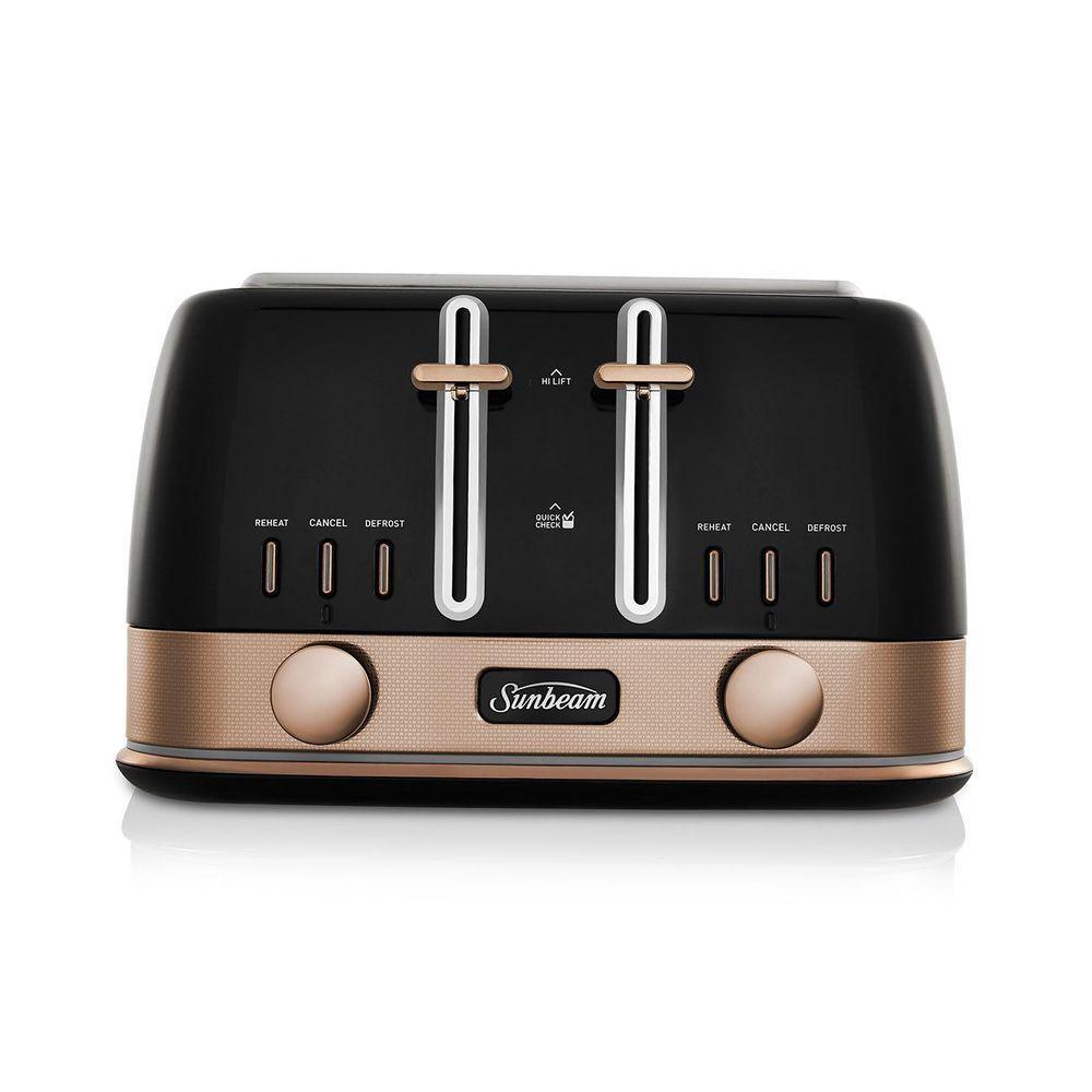 Sunbeam York Toaster (black Bronze) - 4 Slice