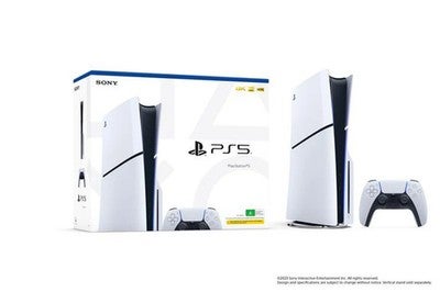 Ps5 Playstation 5 Slim Console, White, Video Game Consoles, Gadgets, Toys &