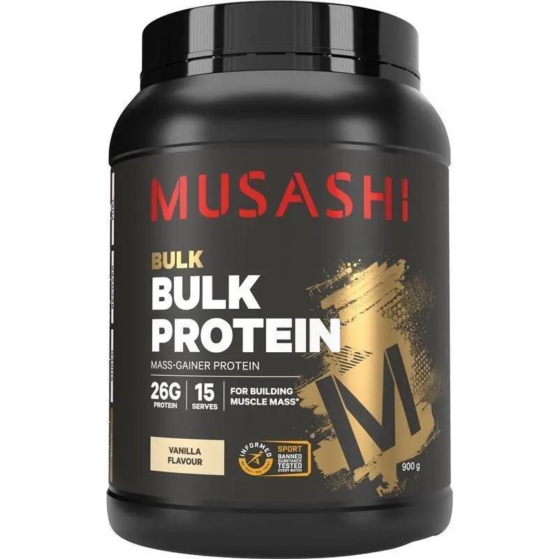 Musashi High Whey Protein Powder 900gram - 45 Servings - Vanilla