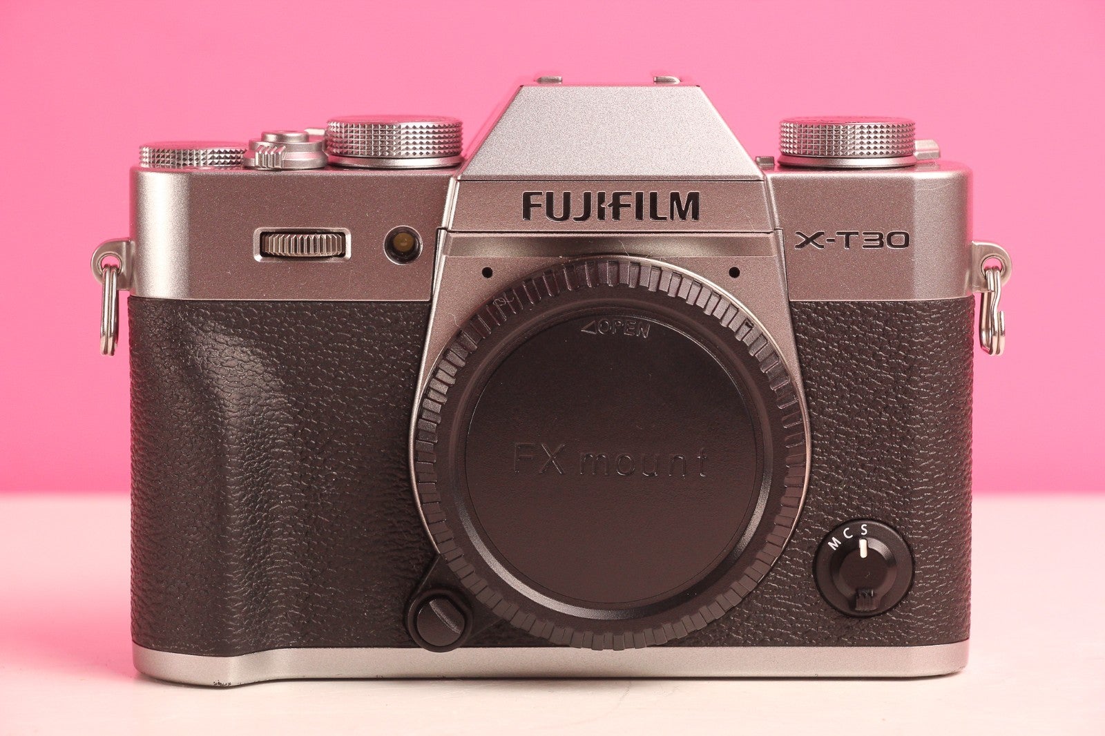 Fujifilm X-t30 26.1mp Mirrorless Digital Camera Silver Good Used