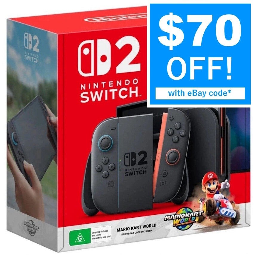 Nintendo Switch 2 Console + Mario Kart World Console Bundle Brand