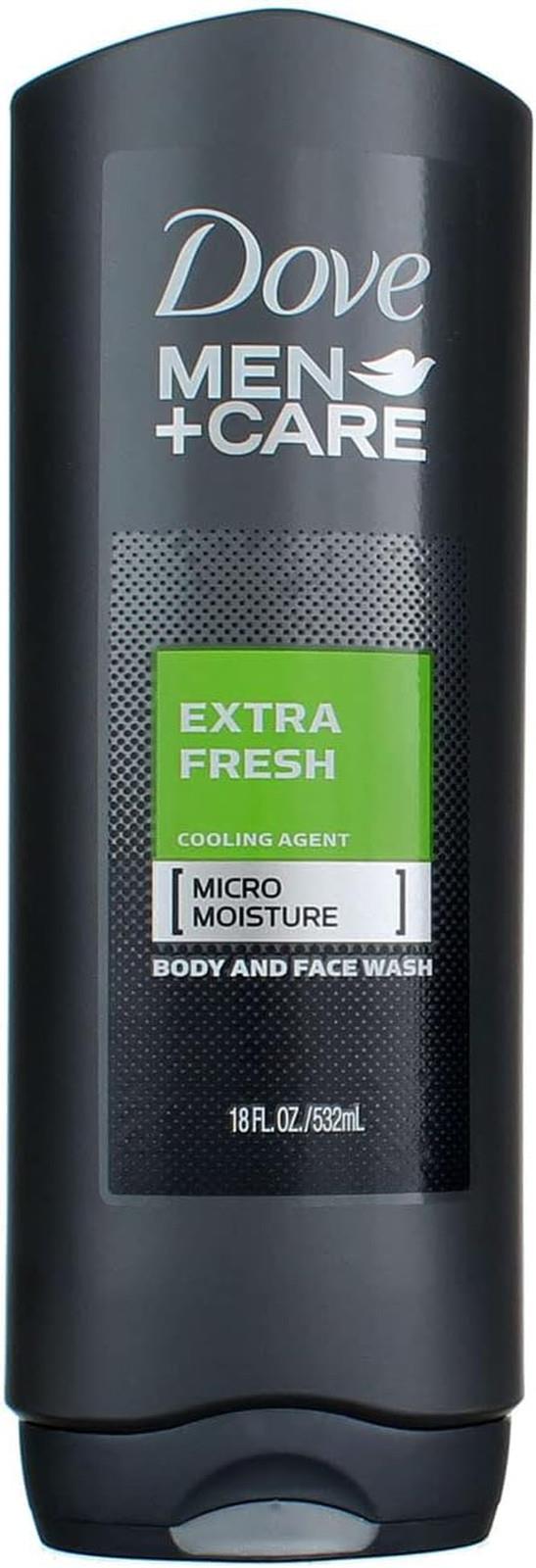Dove Men +care Body And Face Wash - Extra Fresh - 18 Oz Size Name:pack