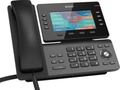 Snom D862 High Speed Usb-a Connection 8 Programmable Function Keys Security