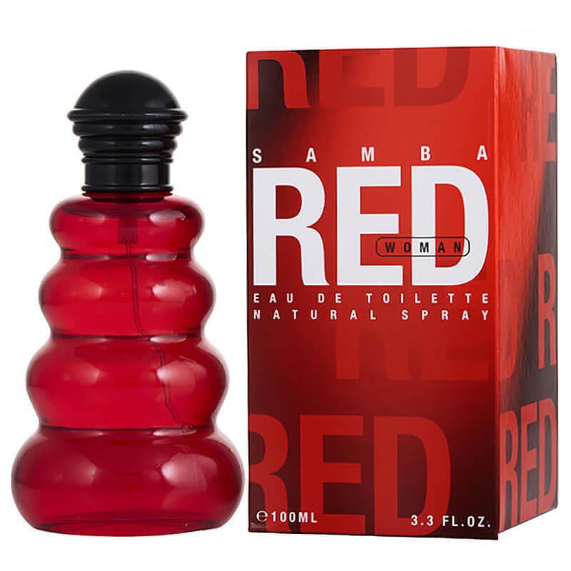 Samba Red 100ml Edt (l) Sp Womens 100% Genuine (new)
