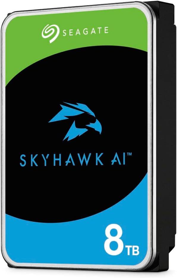 Seagate 8tb Skyhawk 3.5" Surveillance Sata Hard Drive Recording Hdd