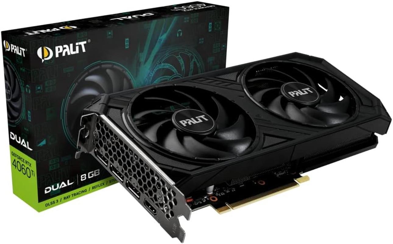 Palit Nvidia Geforce Rtx 4060 Ti Dual 8gb Graphics Card
