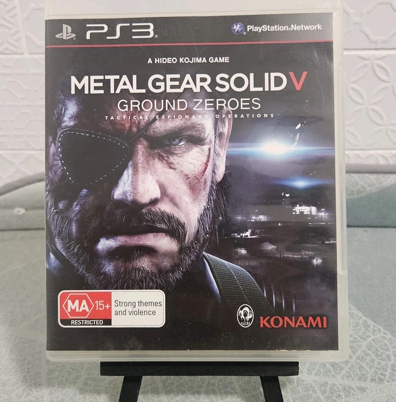 Metal Gear Solid V: Ground Zeroes (sony Playstation 3,