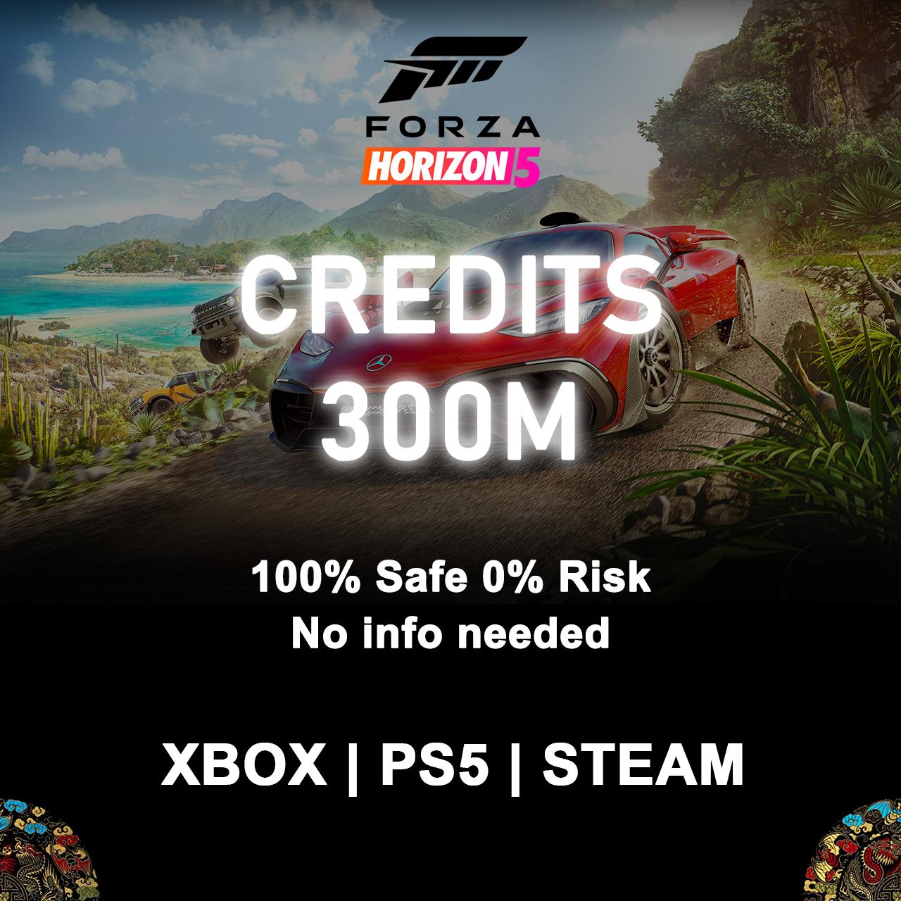 ✨forza Horizon 5 Cr ✨ 300m ✨xbox|ps5|pc