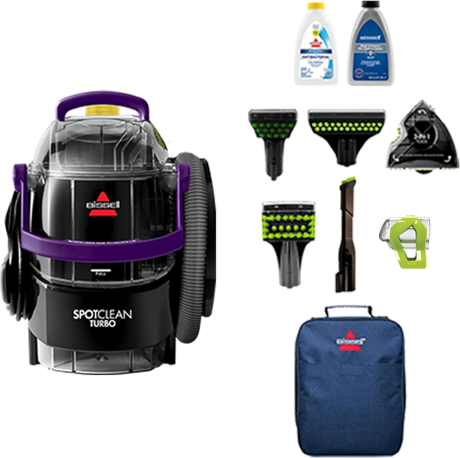 Bissell Spotclean Turbo + Antibac 33862 | Portable Carpet & Upholstery