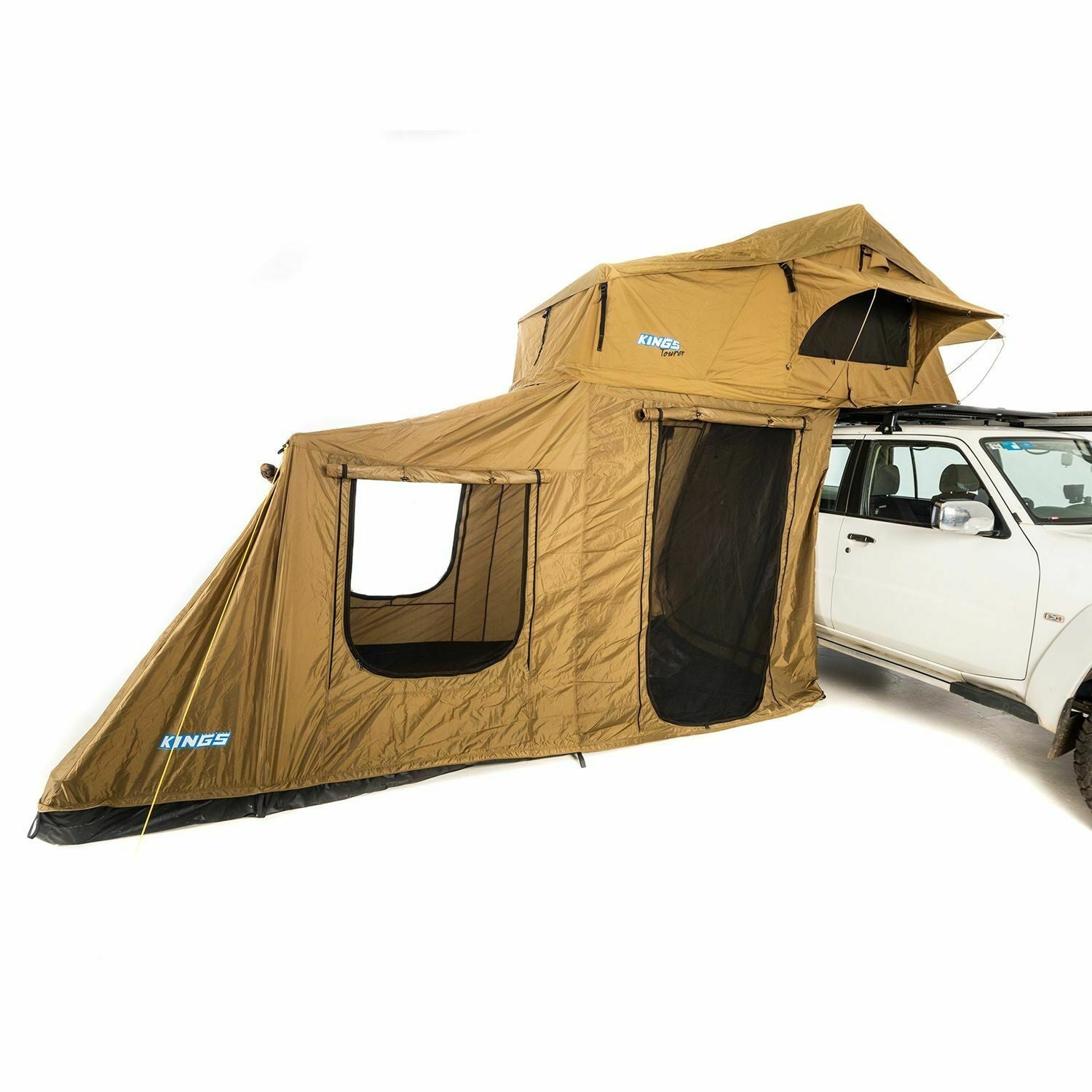 Kings Premium Roof Top Tent + 6 Man Annex 4wd Offroad Camper Trailer
