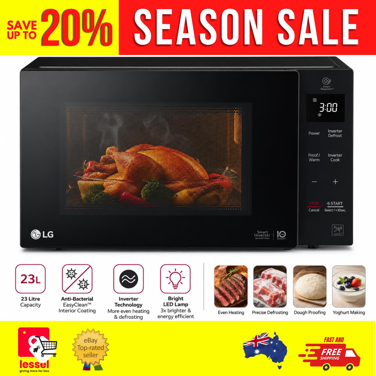 Lg Smart Inverter Microwave Oven Neochef Anti-bacterial Cooker Even