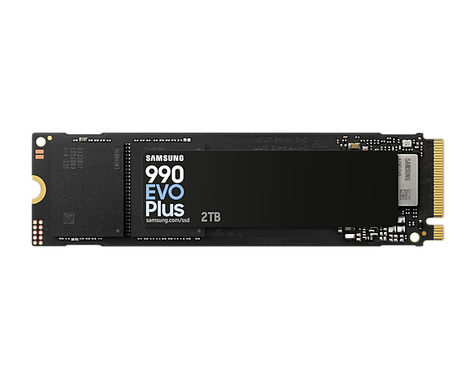 Samsung (990 Evo Plus) 2tb, M.2 Internal Nvme Pcie Ssd, 7250r/6300w Mb/s, 5yr