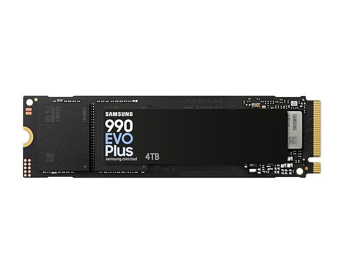 Samsung (990 Evo Plus) 4tb, M.2 Internal Nvme Pcie Ssd, 7250r/6300w Mb/s, 5yr