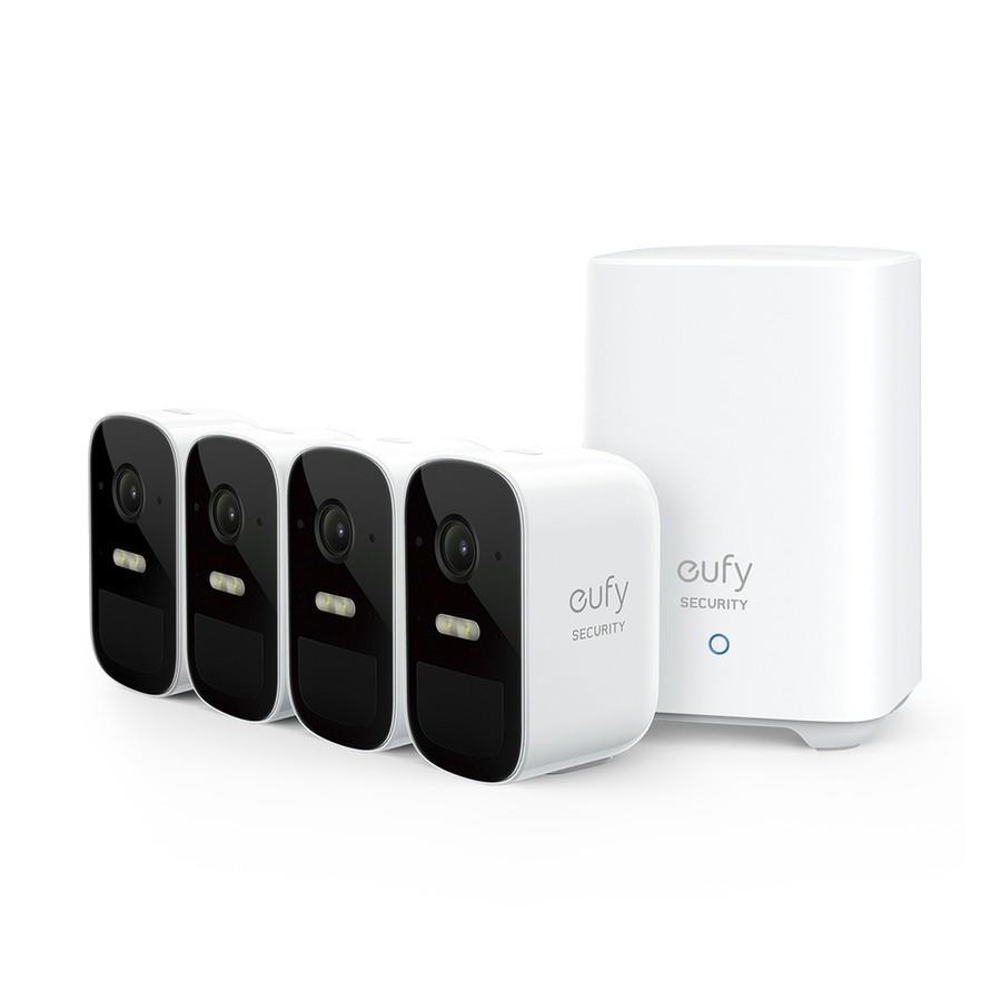 Eufy Cam 2c Pro Security Kit 4 Cameras + Nvr Base